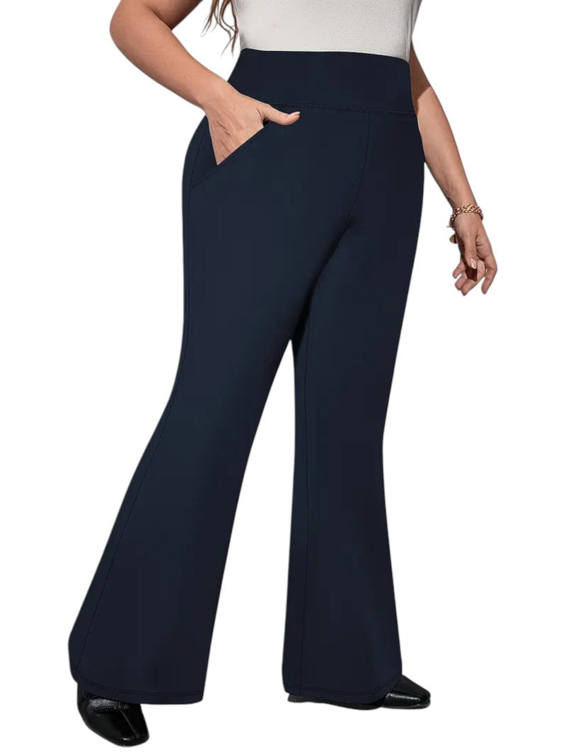 CURVEEASE Flare Pants