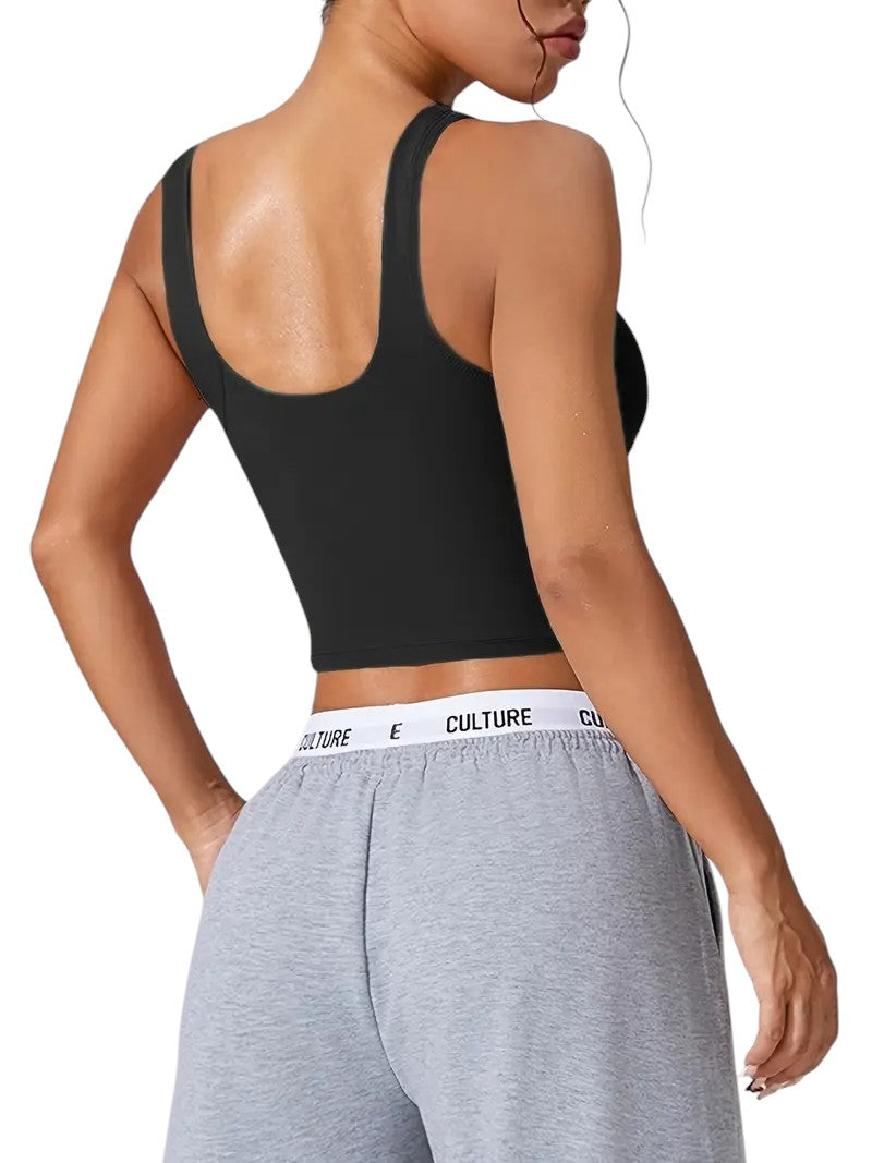 Tank Top with Removable Pads
