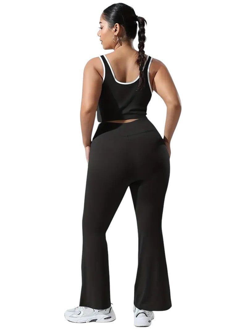 CURVEEASE Flare Pants