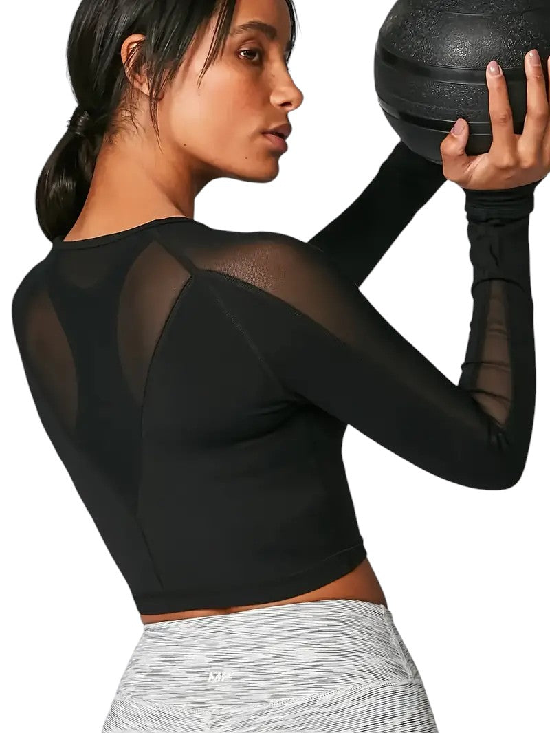 MESHSLEEVE Sporttop