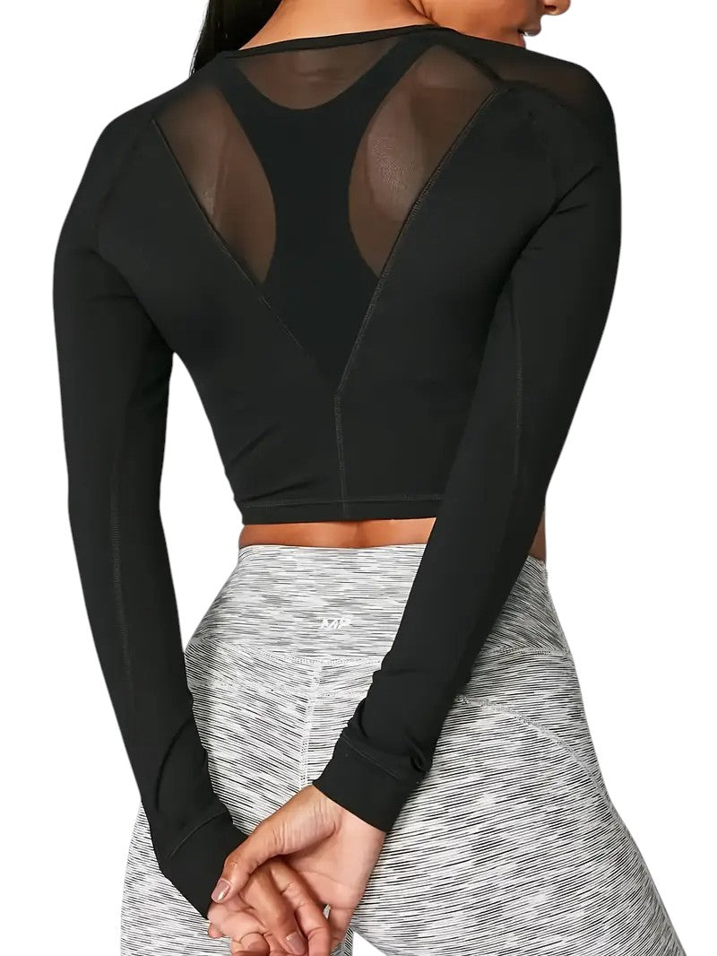 MESHSLEEVE Sporttop