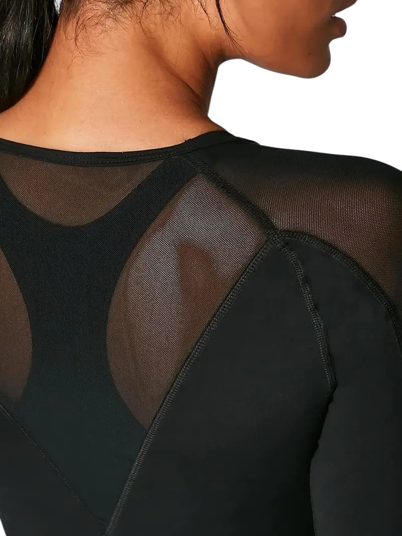 MESHSLEEVE Sporttop