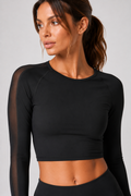 Meshsleeve top