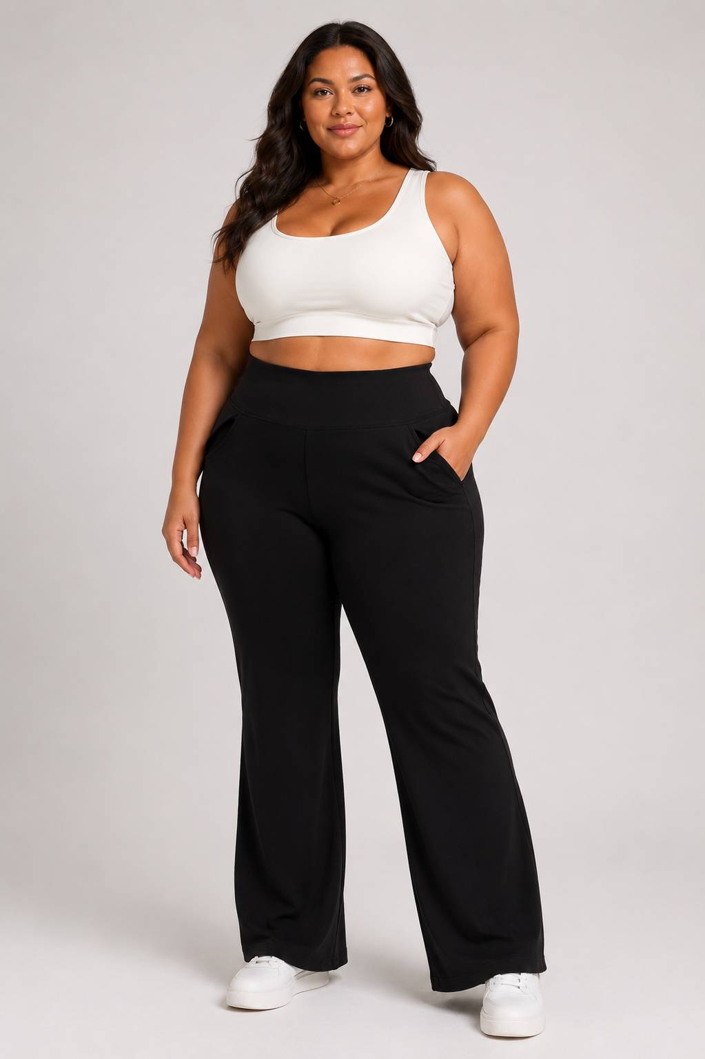 Curveease flare pants