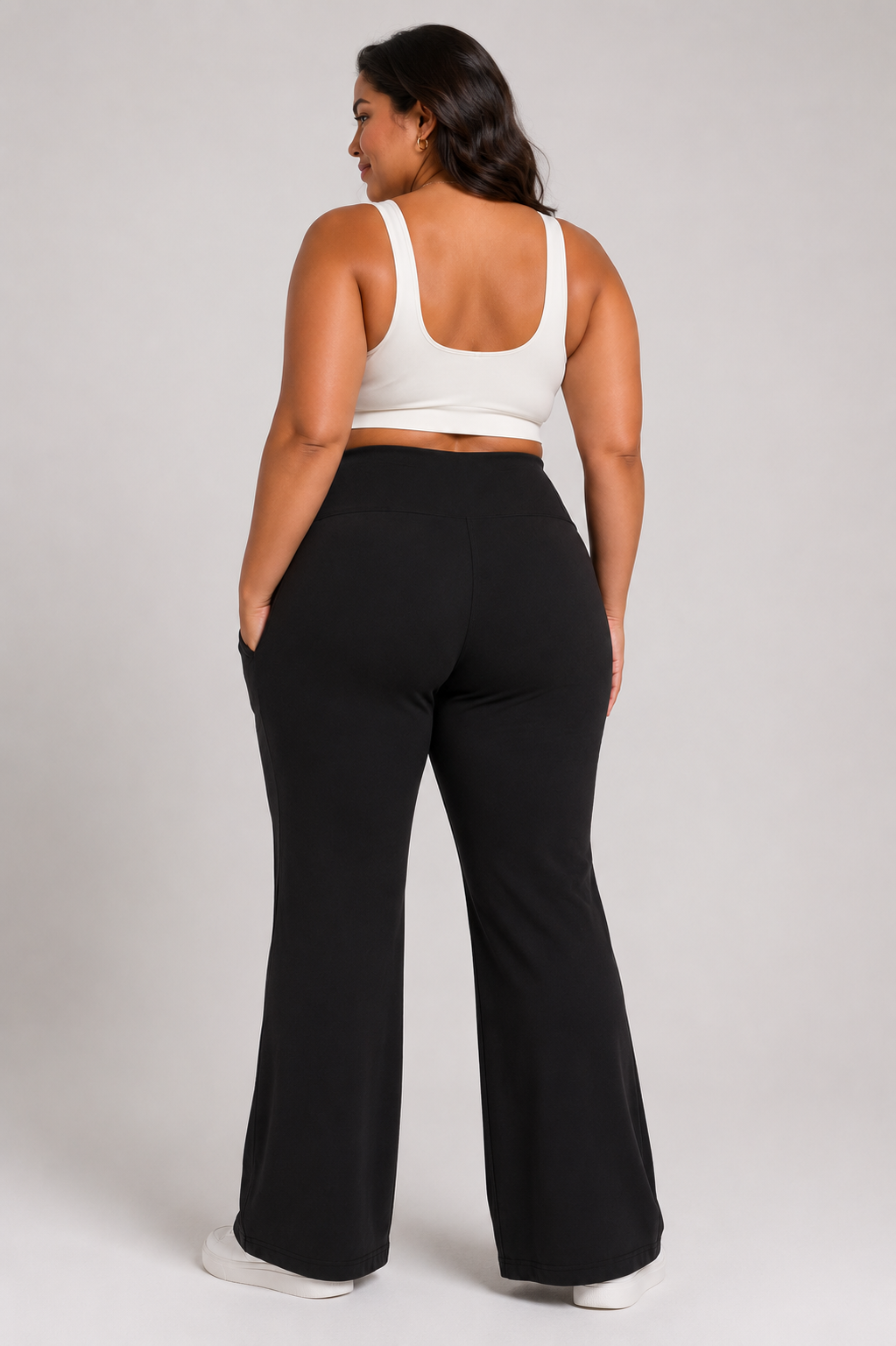 Curveease flare pants