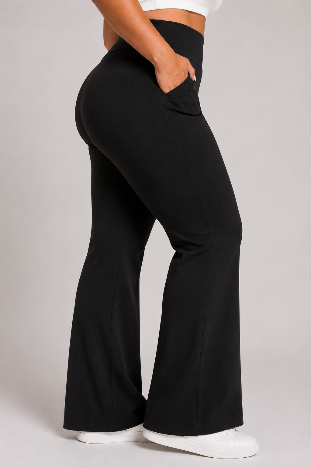 Curveease flare pants