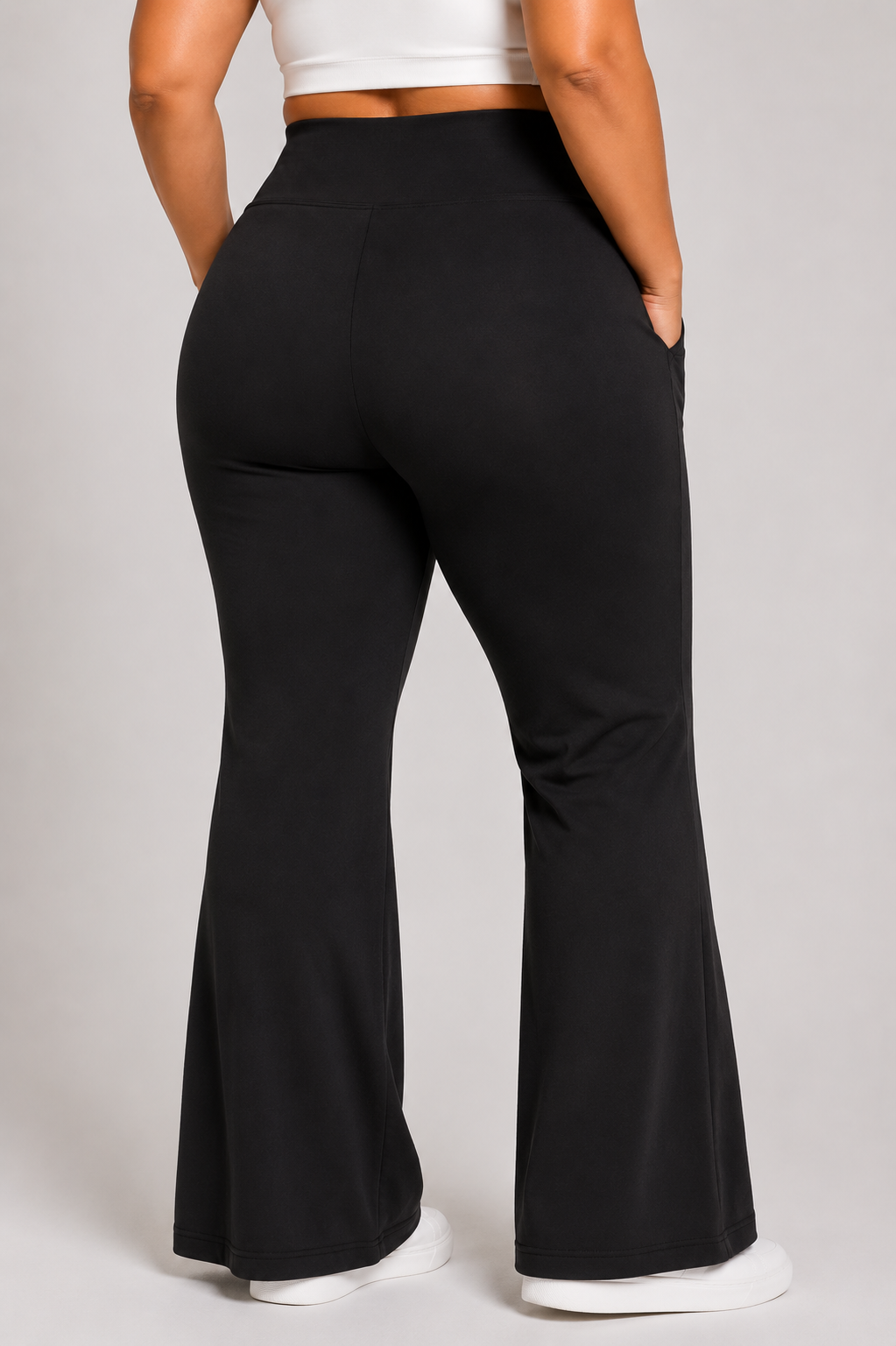 Curveease flare broek