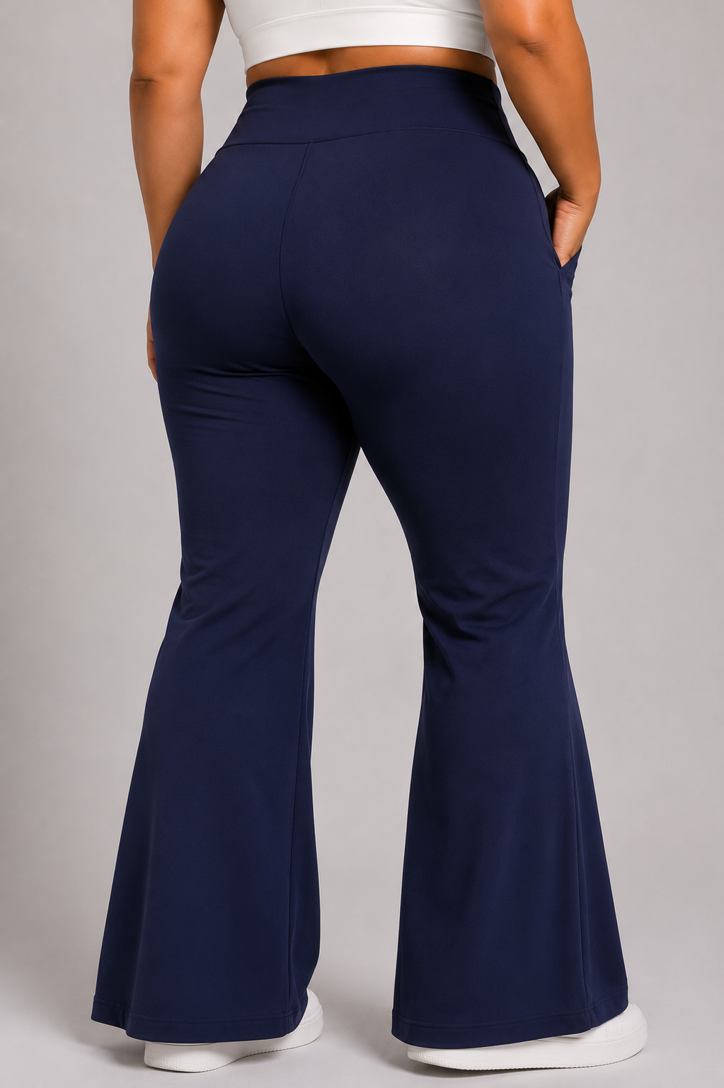 Curveease flare broek