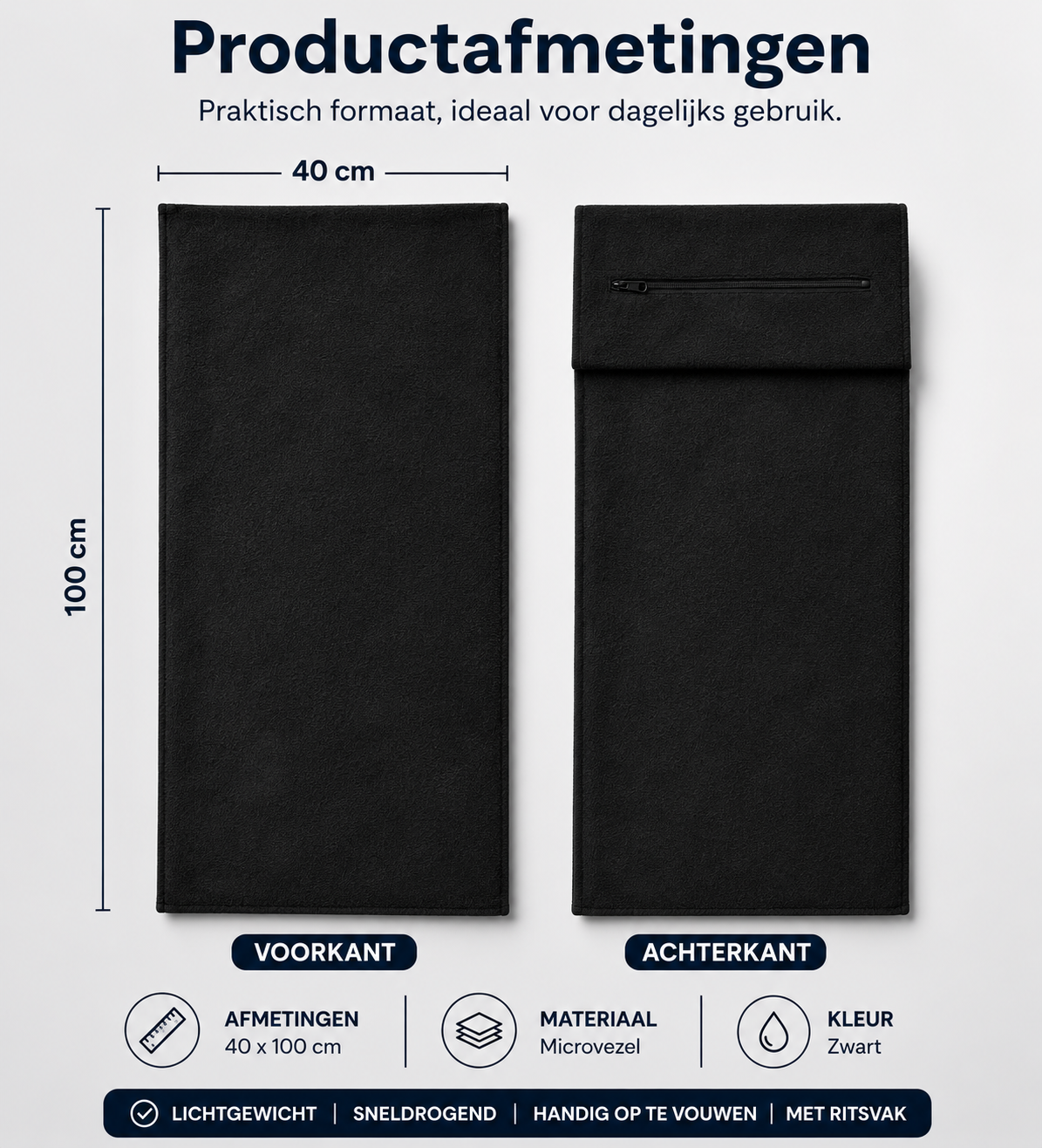 Microvezel handdoek