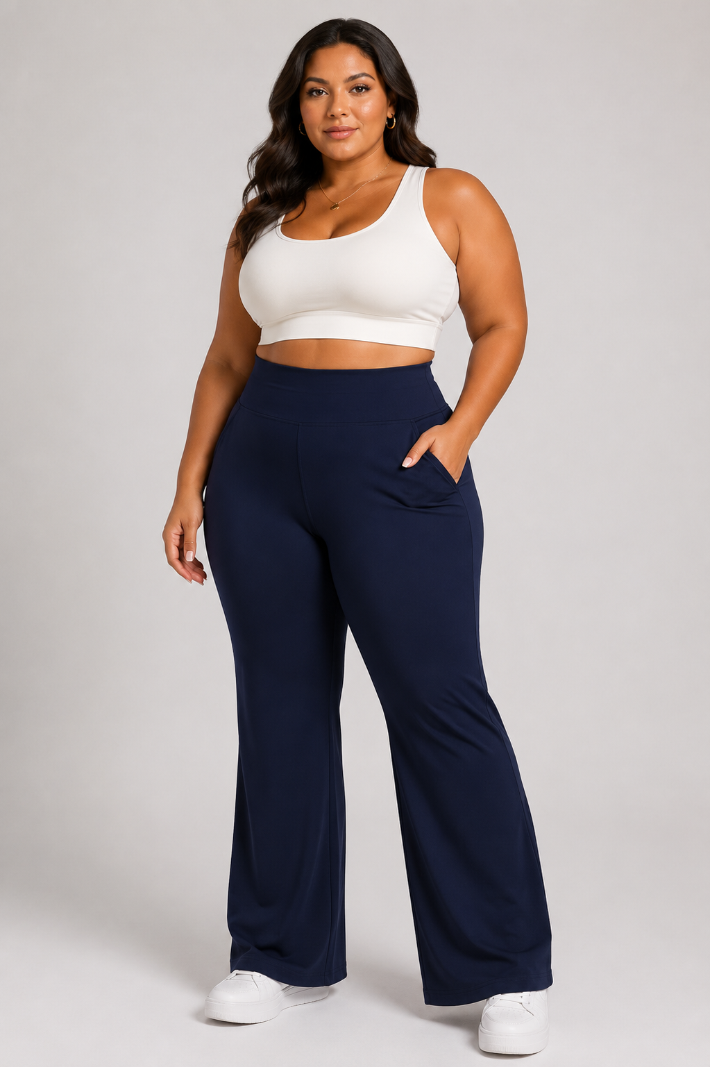 Curveease flare pants