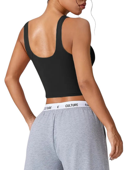 Tank Top with Removable Pads
